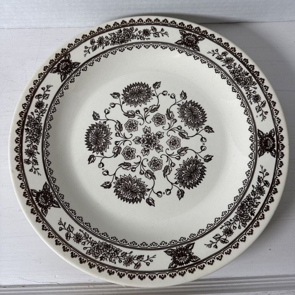 Royal China USA Hampshire Brown 11.5” Serving Platter